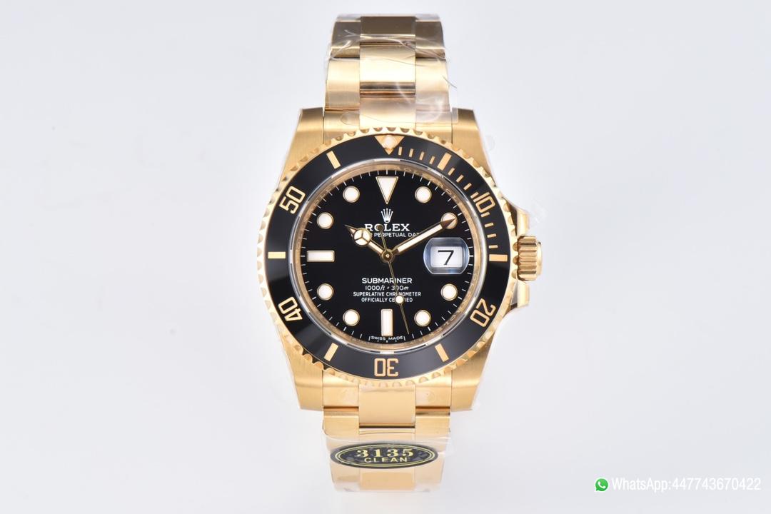 Super Clone Submariner 116618LN 40mm Black Dial Ceramic Bezel Full Yellow Gold Case 01 1 Super Clone Submariner 116618LN 40mm Black Dial Ceramic Bezel Full Yellow Gold Case 01 1