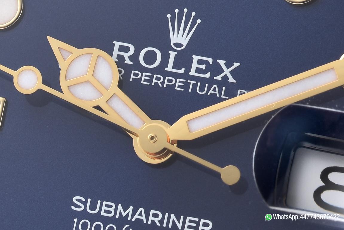 Super Clone Submariner 126618LB 41mm Blue Dial Ceramic Bezel Full Yellow Gold Plated Case Oyster Bracelet SH3235 Movement 04 Super Clone Submariner 126618LB 41mm Blue Dial Ceramic Bezel Full Yellow Gold Plated Case Oyster Bracelet SH3235 Movement 04