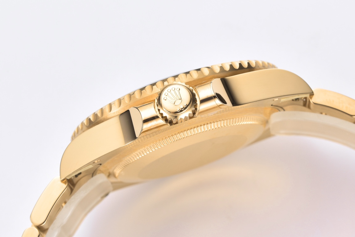 Victory Factory Submariner 126618LN 41mm Black Dial Ceramic Bezel Full Yellow Gold Plated Case Oyster Bracelet SH3235 Movement 07 Clean Factory Submariner 126618LN 41mm Black Dial Ceramic Bezel Full Yellow Gold Plated Case Oyster Bracelet SH3235 Movement 07