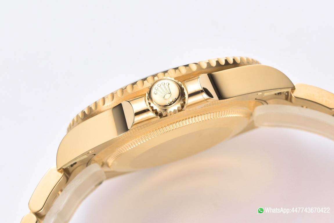 Super Clone Submariner 126618LN 41mm Black Dial Ceramic Bezel Full Yellow Gold Plated Case Oyster Bracelet SH3235 Movement 07 Super Clone Submariner 126618LN 41mm Black Dial Ceramic Bezel Full Yellow Gold Plated Case Oyster Bracelet SH3235 Movement 07