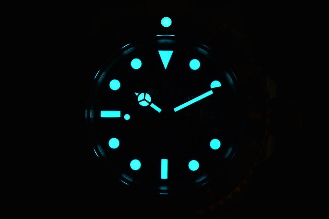 Victory Factory Submariner Date Luminous Glow in Dark Night Lights Clean Factory Submariner Date Luminous Glow in Dark Night Lights