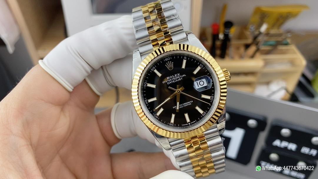 Super Clone Watch Datejust 126333 41mm Black Dial Oystersteel and Yellow Gold Jubilee Bracelet Gold Fluted Bezel SH3235 Movement 01 Super Clone Watch Datejust 126333 41mm Black Dial Oystersteel and Yellow Gold Jubilee Bracelet Gold Fluted Bezel SH3235 Movement 01