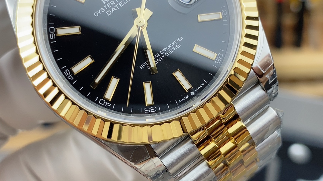 Victory Factory Watch Datejust 126333 41mm Black Dial Oystersteel and Yellow Gold Jubilee Bracelet Gold Fluted Bezel SH3235 Movement 03 Clean Factory Watch Datejust 126333 41mm Black Dial Oystersteel and Yellow Gold Jubilee Bracelet Gold Fluted Bezel SH3235 Movement 03