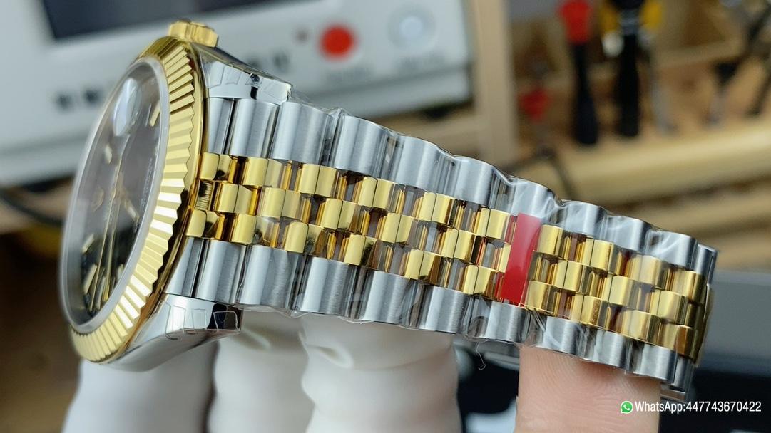 Super Clone Watch Datejust 126333 41mm Black Dial Oystersteel and Yellow Gold Jubilee Bracelet Gold Fluted Bezel SH3235 Movement 04 Super Clone Watch Datejust 126333 41mm Black Dial Oystersteel and Yellow Gold Jubilee Bracelet Gold Fluted Bezel SH3235 Movement 04