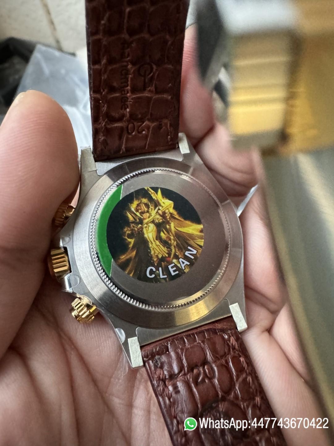 Super Clone Watch Daytoan 116503 White Dial Yellow Gold Bezel 904L Steel Case Alligator Strap DD4130 Movement 15 Super Clone Watch Daytoan 116503 White Dial Yellow Gold Bezel 904L Steel Case Alligator Strap DD4130 Movement 15