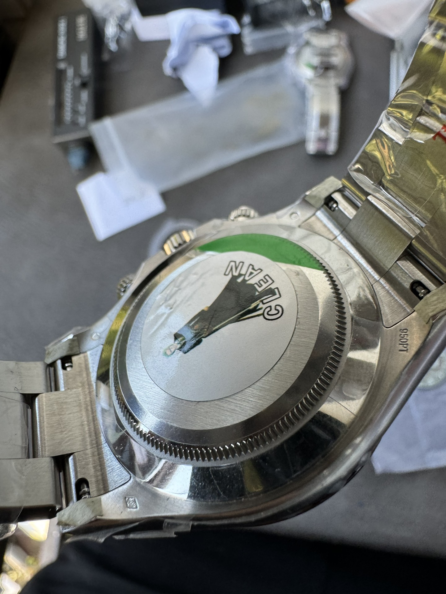 Victory Factory Watch Daytona 116506 Ice Blue Dial Arabic Hour Markers 904L Steel Case Bracelet DD4130 Movement 08 Clean Factory Watch Daytona 116506 Ice Blue Dial Arabic Hour Markers 904L Steel Case Bracelet DD4130 Movement 08