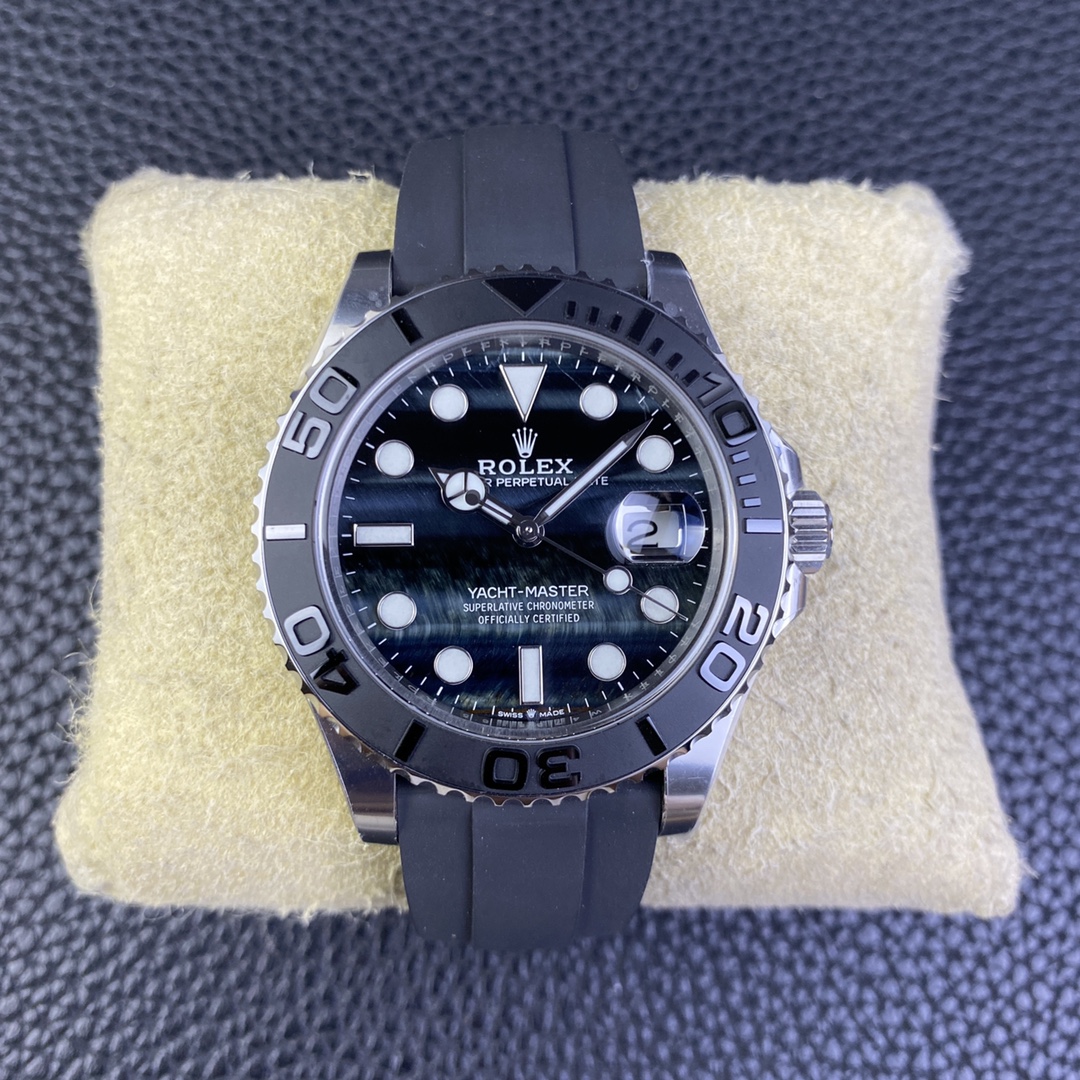 Victory Factory Watch Yacht Master 226659 42mm Falcons Eye Dial Oystersteel Case 3D Black Ceramic Bezel Oysterflex Strap SH3235 Movement 01 Clean Factory Watch Yacht Master 226659 42mm Falcons Eye Dial Oystersteel Case 3D Black Ceramic Bezel Oysterflex Strap SH3235 Movement 01