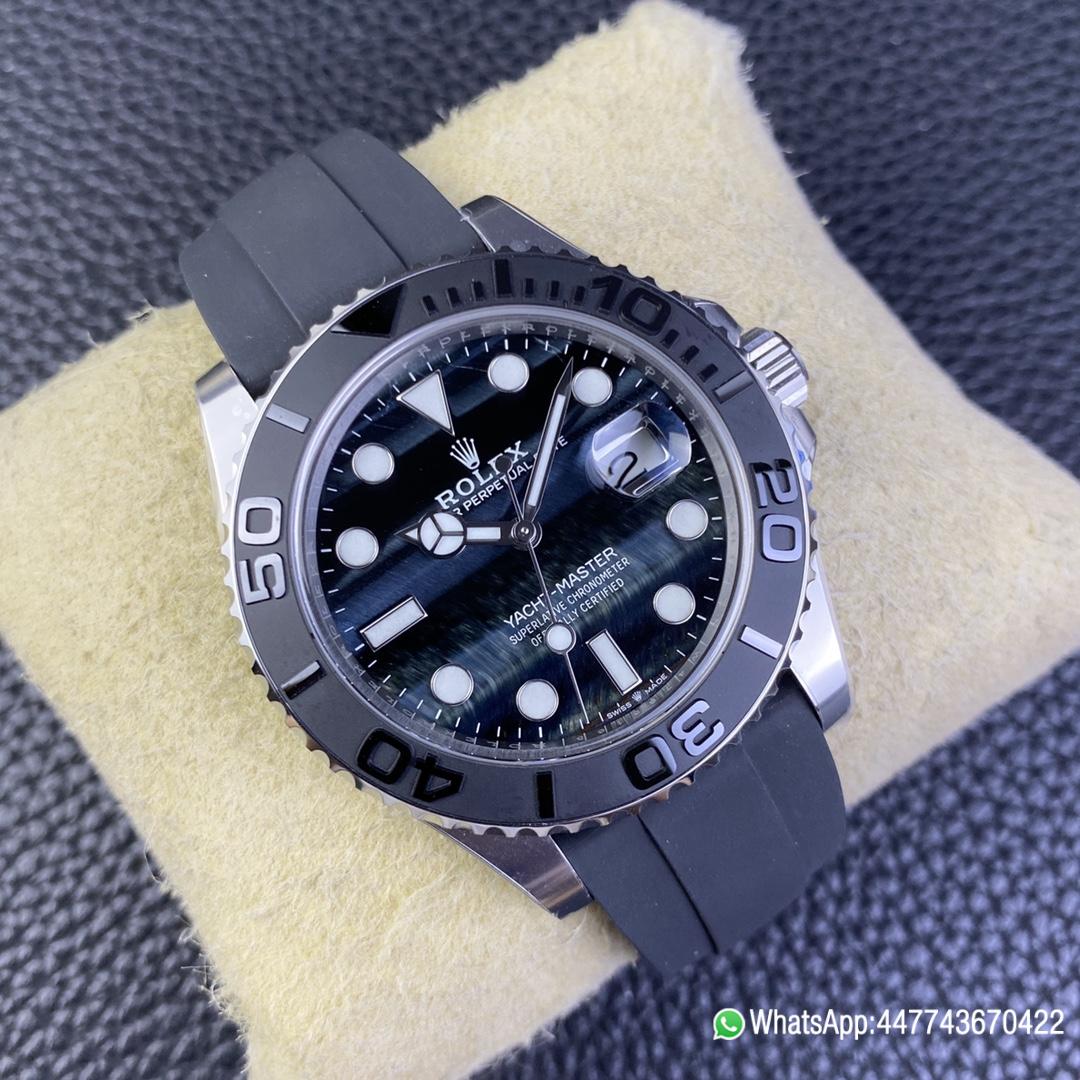 Super Clone Watch Yacht Master 226659 42mm Falcons Eye Dial Oystersteel Case 3D Black Ceramic Bezel Oysterflex Strap SH3235 Movement 02 Super Clone Watch Yacht Master 226659 42mm Falcons Eye Dial Oystersteel Case 3D Black Ceramic Bezel Oysterflex Strap SH3235 Movement 02