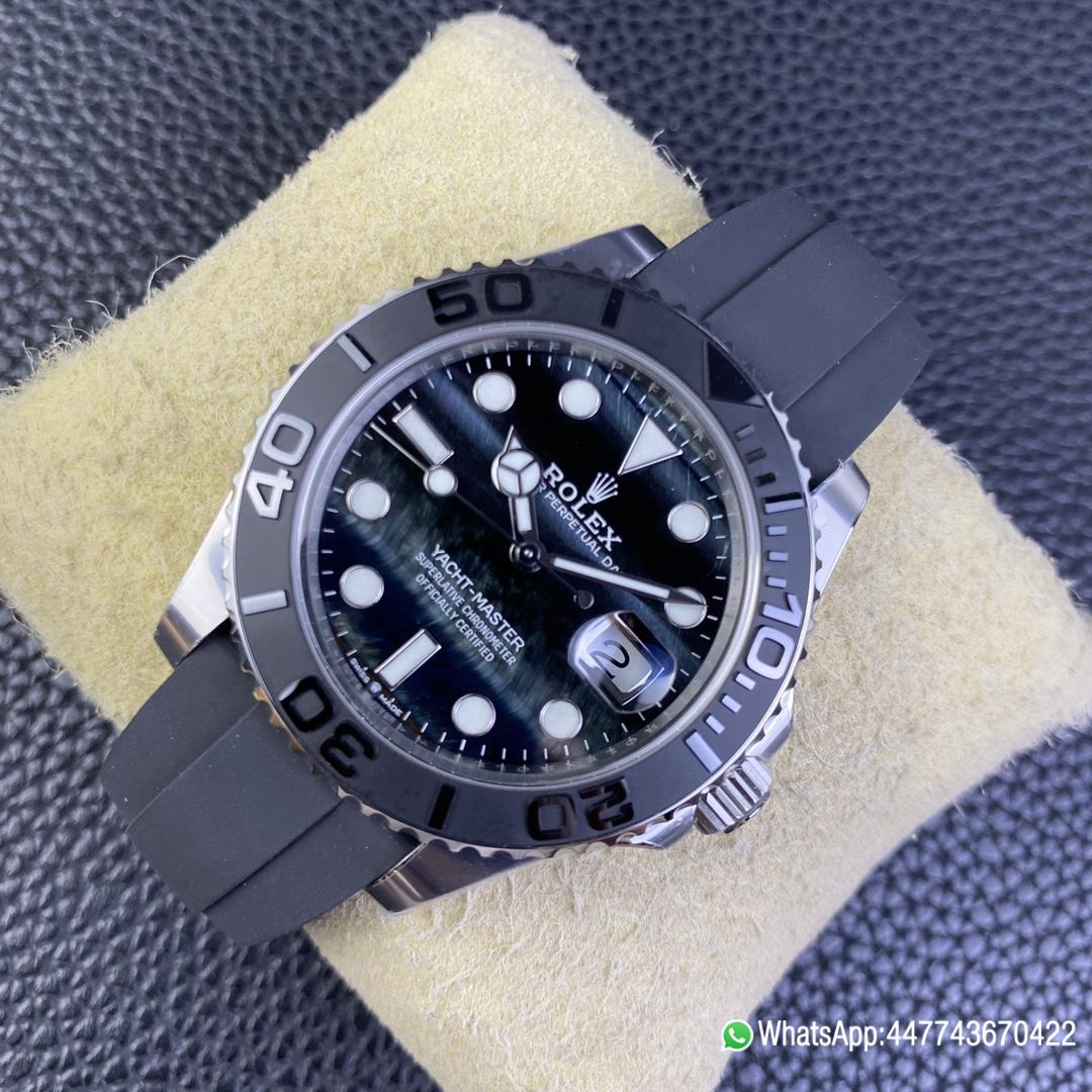 Super Clone Watch Yacht Master 226659 42mm Falcons Eye Dial Oystersteel Case 3D Black Ceramic Bezel Oysterflex Strap SH3235 Movement 03 Super Clone Watch Yacht Master 226659 42mm Falcons Eye Dial Oystersteel Case 3D Black Ceramic Bezel Oysterflex Strap SH3235 Movement 03