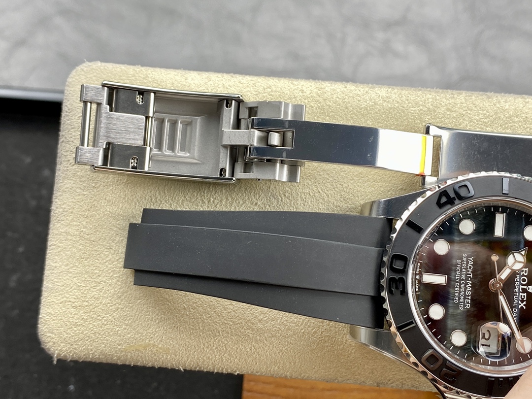 Victory Factory Watch Yacht Master 226659 42mm Falcons Eye Dial Oystersteel Case 3D Black Ceramic Bezel Oysterflex Strap SH3235 Movement 12 Clean Factory Watch Yacht Master 226659 42mm Falcons Eye Dial Oystersteel Case 3D Black Ceramic Bezel Oysterflex Strap SH3235 Movement 12