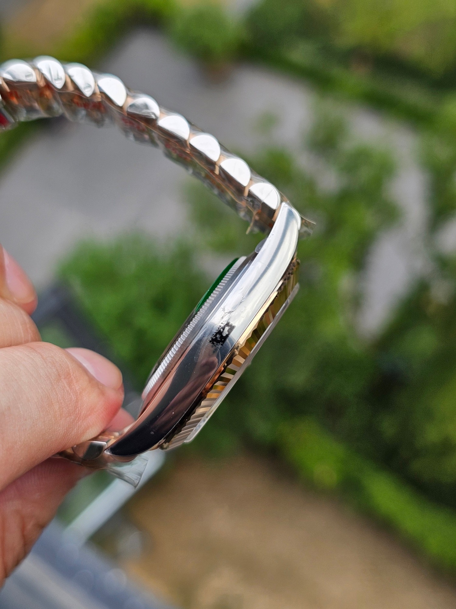 Victory Factory Datejust 41 M126331 0004 Chocolate Dial Diamonds Hour Markers Rose Gold and Steel Jubilee Band SH3235 Caliber 03 Clean Factory Datejust 41 M126331 0004 Chocolate Dial Diamonds Hour Markers Rose Gold and Steel Jubilee Band SH3235 Caliber 03