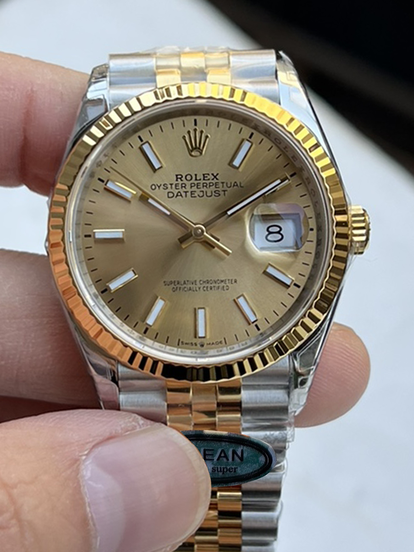 Victory Factory Datejust 41 M126333 0010 Yellow Gold Dial Yellow Gold Fluted Bezel Yellow Gold and Steel Jubilee Bracelet SH3235 Movement 000 Clean Factory Datejust 41 M126333 0010 Yellow Gold Dial Yellow Gold Fluted Bezel Yellow Gold and Steel Jubilee Bracelet SH3235 Movement 000