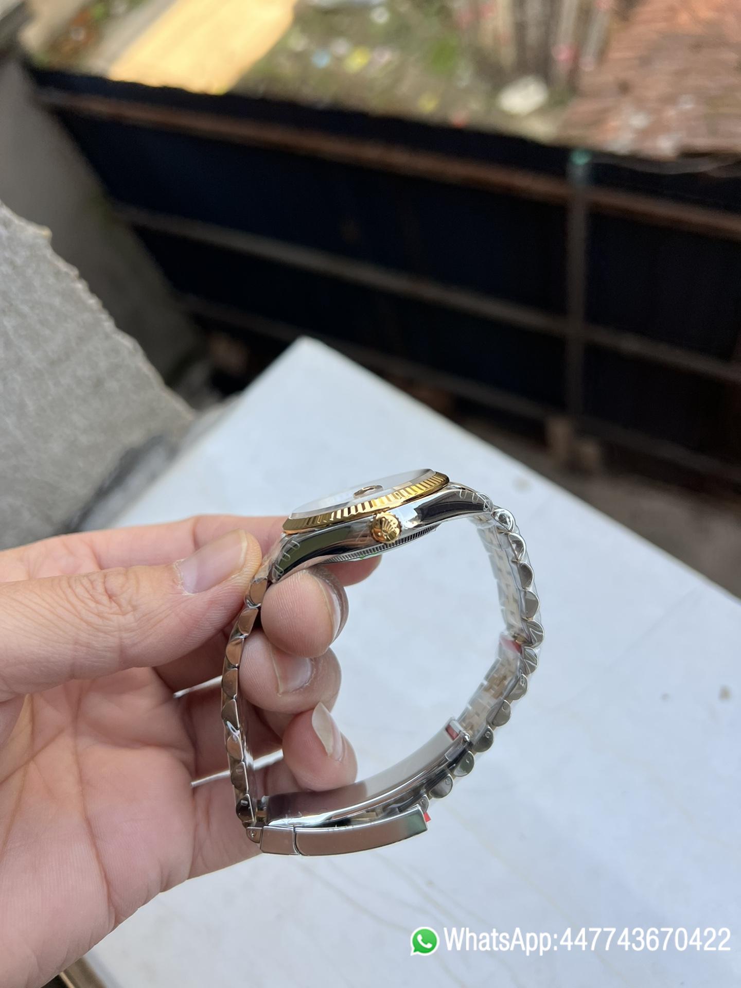 Super Clone Datejust 41 M126333 0010 Yellow Gold Dial Yellow Gold Fluted Bezel Yellow Gold and Steel Jubilee Bracelet SH3235 Movement 05 Super Clone Datejust 41 M126333 0010 Yellow Gold Dial Yellow Gold Fluted Bezel Yellow Gold and Steel Jubilee Bracelet SH3235 Movement 05