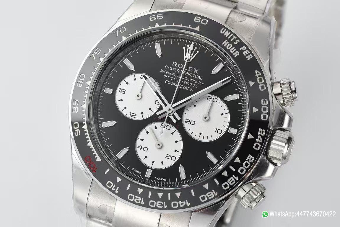 Super Clone Daytona Le Mans M126529 0001 Black Dial White Chrono Sub Dial with Luminos Hous Markers 4132 Movement 02 Super Clone Daytona Le Mans M126529 0001 Black Dial White Chrono Sub Dial with Luminos Hous Markers 4132 Movement 02