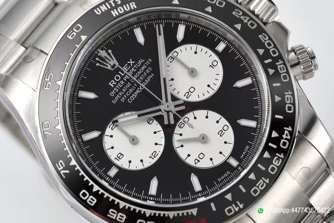 Super Clone Daytona Le Mans M126529 0001 Black Dial White Chrono Sub Dial with Luminos Hous Markers 4132 Movement 03 Super Clone Daytona Le Mans M126529 0001 Black Dial White Chrono Sub Dial with Luminos Hous Markers 4132 Movement 03