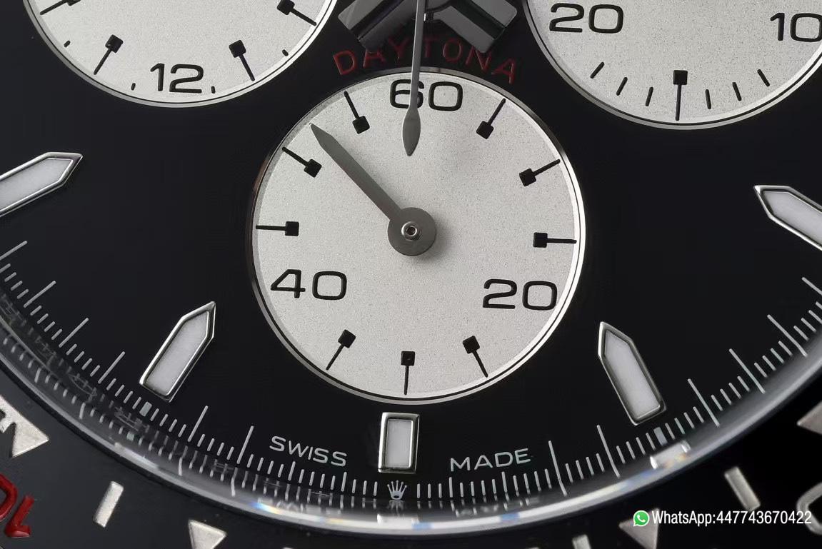 Super Clone Daytona Le Mans M126529 0001 Black Dial White Chrono Sub Dial with Luminos Hous Markers 4132 Movement 05 Super Clone Daytona Le Mans M126529 0001 Black Dial White Chrono Sub Dial with Luminos Hous Markers 4132 Movement 05