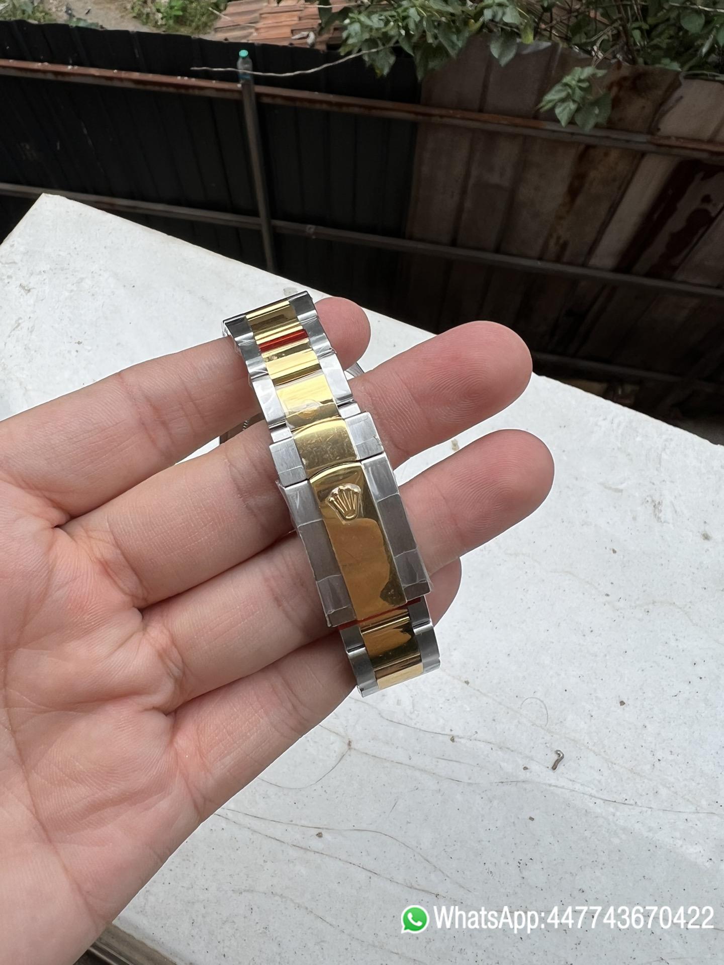 Super Clone Watch Rolex Datejust 41mm 126333 White Dial Yellow Gold and Oystersteel Bracelet SH3235 Movement 07 Super Clone Watch Rolex Datejust 41mm 126333 White Dial Yellow Gold and Oystersteel Bracelet SH3235 Movement 07