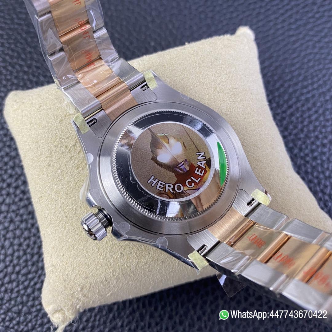 Super Clone Watch Yacht Master 40 126621 Black Dial Oystersteel and Everose Gold with Oyster Bracelet Super Clone 3235 Movement 08 Super Clone Watch Yacht Master 40 126621 Black Dial Oystersteel and Everose Gold with Oyster Bracelet Super Clone 3235 Movement 08