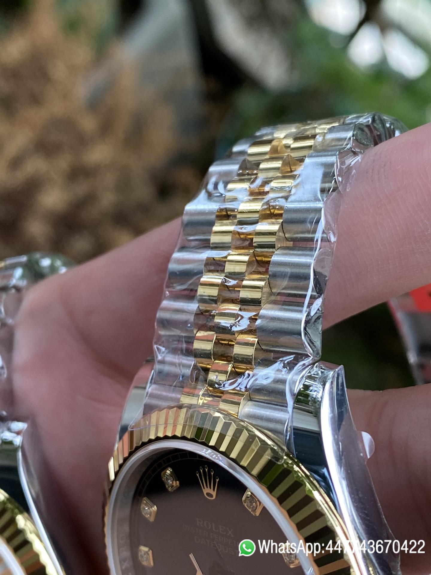 Super Clone Watch Datejust 36 126233 Black Dial Diamond Hour Markers Yellow Gold Bezel Two Tone Jubilee Bracelet 3235 Caliber 11 Super Clone Watch Datejust 36 126233 Black Dial Diamond Hour Markers Yellow Gold Bezel Two Tone Jubilee Bracelet 3235 Caliber 11