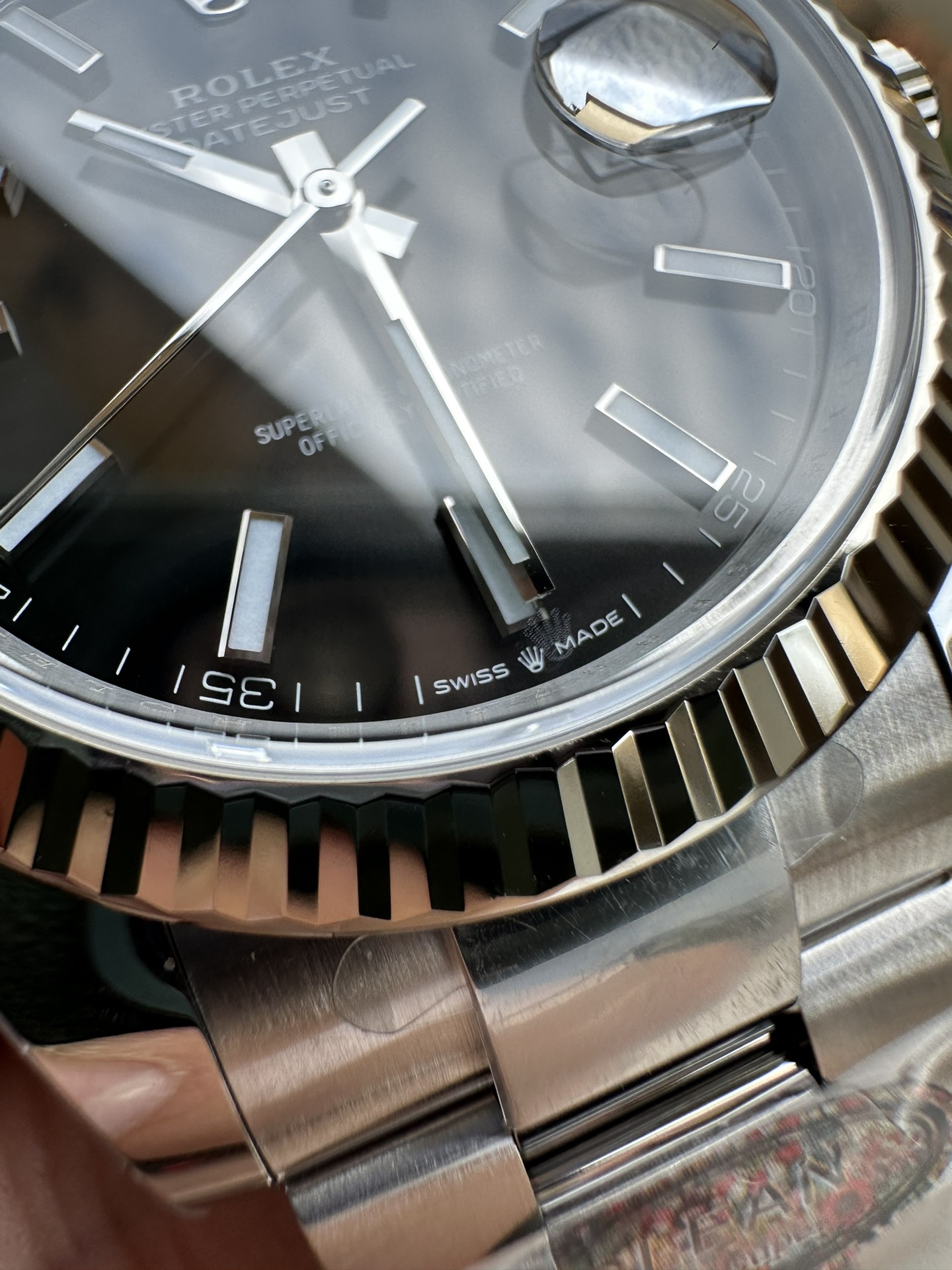 Victory Factory Watch Rolex Datejust 41mm 126334 Black Dial Fluted Bezel Luminous Hour Markers Oyster Bracelet SH3235 Movement 04 Clean Factory Watch Rolex Datejust 41mm 126334 Black Dial Fluted Bezel Luminous Hour Markers Oyster Bracelet SH3235 Movement 04