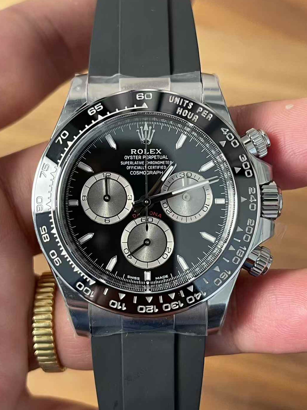 Victory Factory Watches Daytoan 126519 Black Dial Silver Chrono Sub Dial Black Ceramic Bezel Stainless Steel Case SH4131 Movement Oyster Bracelet 00 Clean Factory Watches Daytoan 126519 Black Dial Silver Chrono Sub Dial Black Ceramic Bezel Stainless Steel Case SH4131 Movement Oyster Bracelet 00