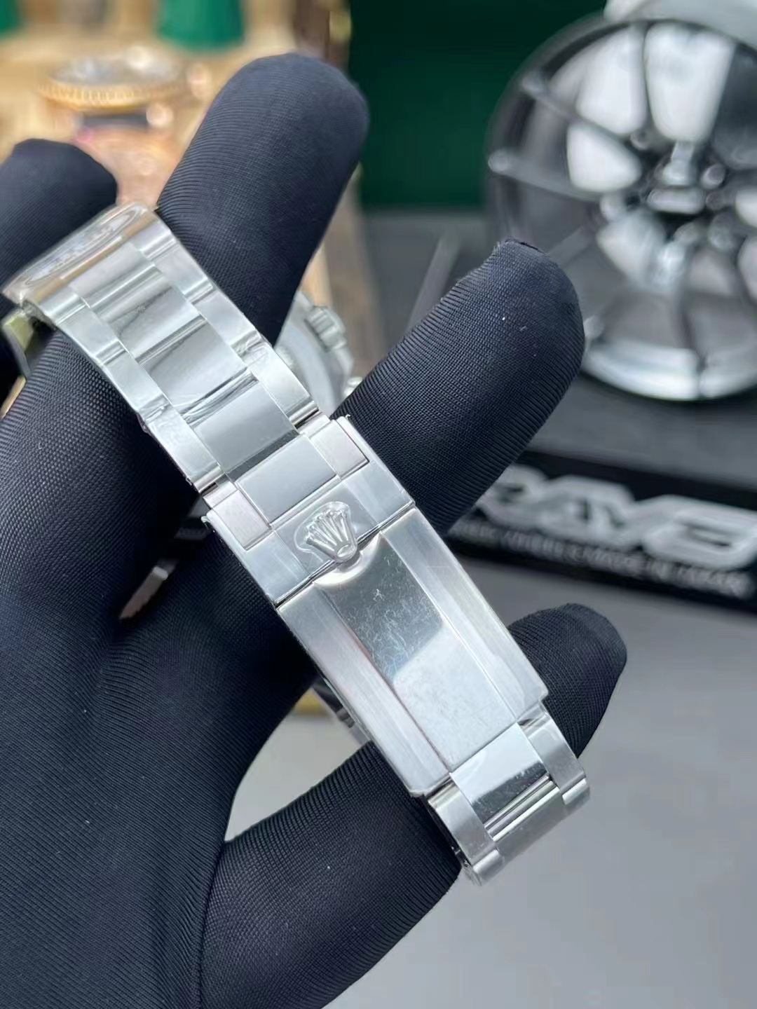 Premium Custom Daytona 116519 Blue Sodalite Dial Diamonds Bezel and Indexes Based on Victory Factory Daytona DD4130 Movement Oyster Bracelet 09 Premium Custom Daytona 116519 Blue Sodalite Dial Diamonds Bezel and Indexes Based on Clean Factory Daytona DD4130 Movement Oyster Bracelet 09