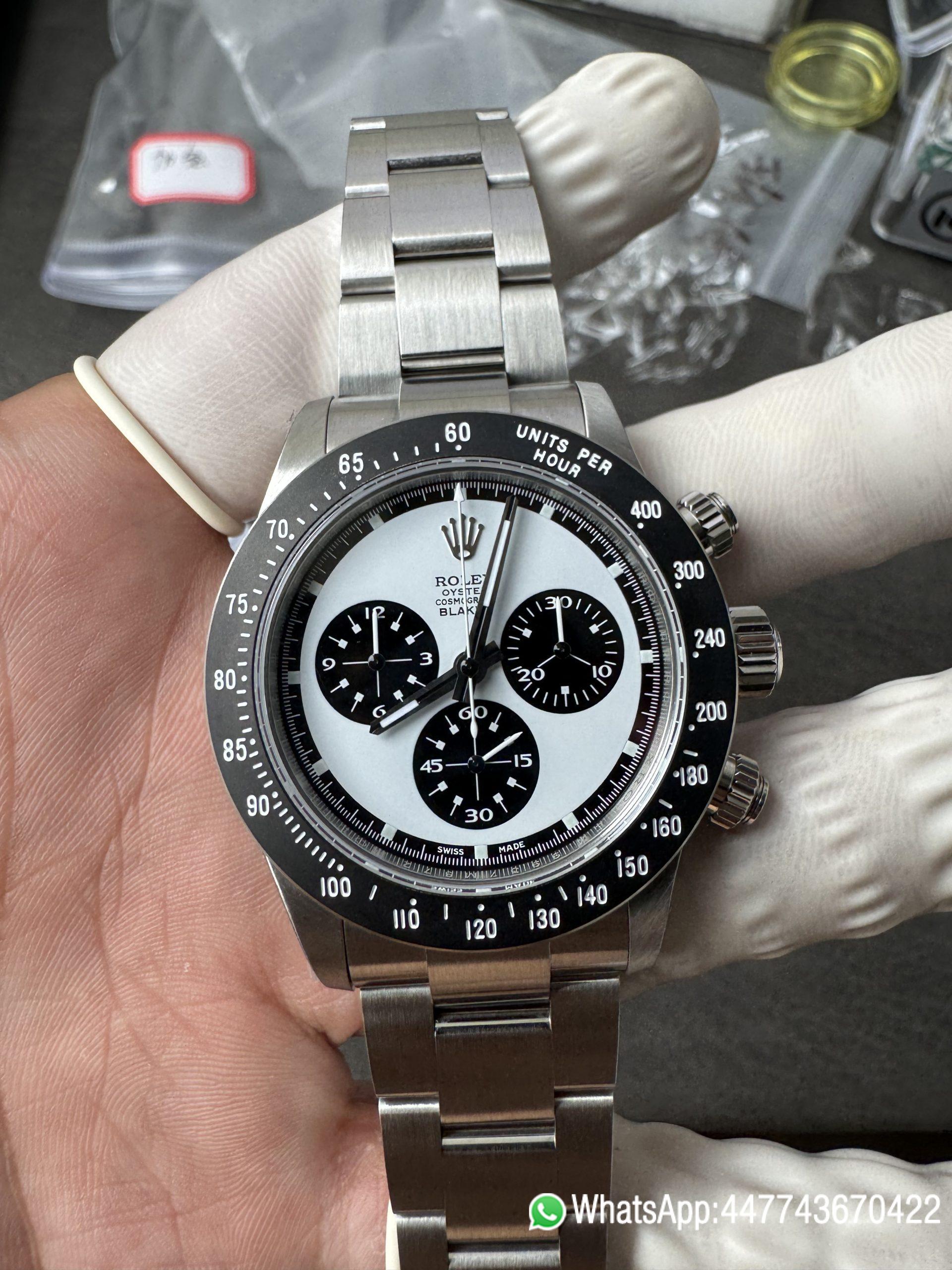 Premium Custom Paul Newman Daytona Blaken Daytona Vintage Line Limited Edition Base on Super Clone 4130 Panda Daytona 01 Premium Custom Paul Newman Daytona Blaken Daytona Vintage Line Limited Edition Base on Super Clone 4130 Panda Daytona 01