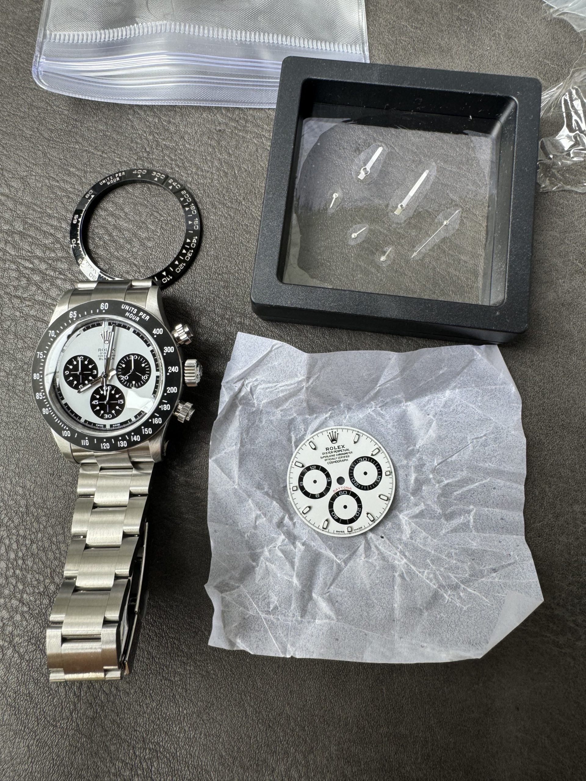 Premium Custom Paul Newman Daytona Blaken Daytona Vintage Line Limited Edition Base on Victory Factory 4130 Panda Daytona 09 Premium Custom Paul Newman Daytona Blaken Daytona Vintage Line Limited Edition Base on Clean Factory 4130 Panda Daytona 09