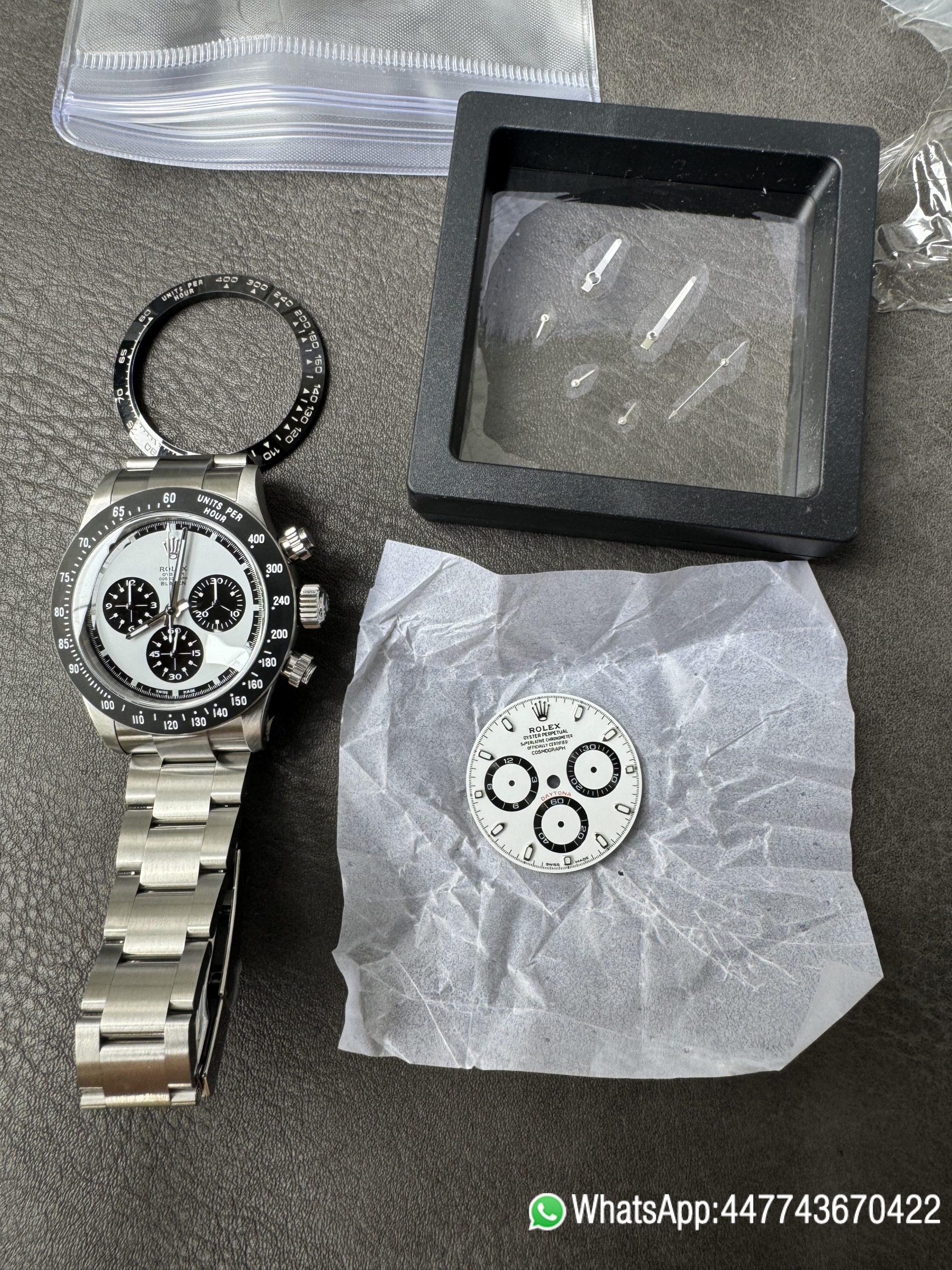 Premium Custom Paul Newman Daytona Blaken Daytona Vintage Line Limited Edition Base on Super Clone 4130 Panda Daytona 09 Premium Custom Paul Newman Daytona Blaken Daytona Vintage Line Limited Edition Base on Super Clone 4130 Panda Daytona 09