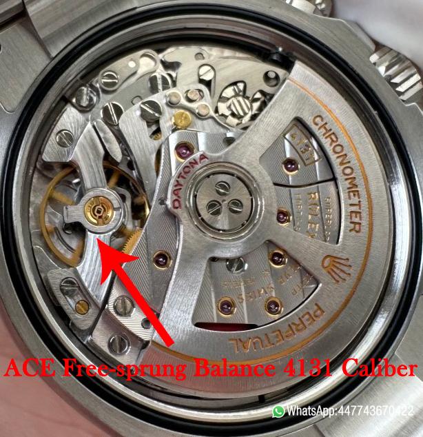 Super Clone Rolex Custom SuperClone ICE Out Daytona 126595TBR Rose Gold Case Set with Diamonds Pink Dial with Diamond Indexs 4131 Movement 04 1 Super Clone Rolex Custom SuperClone ICE Out Daytona 126595TBR Rose Gold Case Set with Diamonds Pink Dial with Diamond Indexs 4131 Movement 04 1