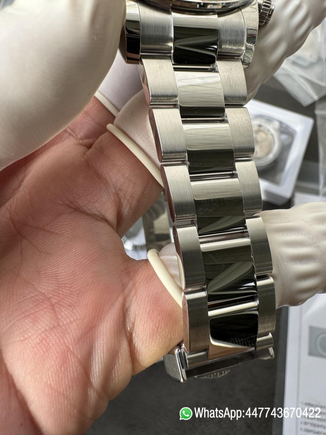 Super Clone Custom Daytona Panda 126500LN Genuine Grasses and ACE Free sprung Balance Caliber 4131 Movement RB White Dial APS Black Cerachrom Bezel 20 Super Clone Custom Daytona Panda 126500LN Genuine Grasses and ACE Free sprung Balance Caliber 4131 Movement RB White Dial APS Black Cerachrom Bezel 20