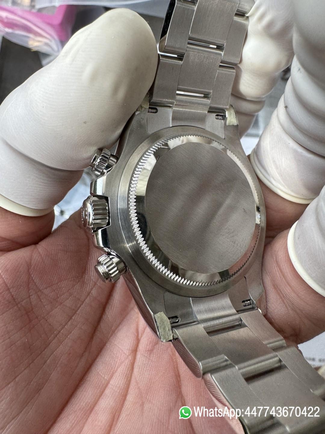Super Clone Custom Daytona Panda 126500LN Genuine Grasses and ACE Free sprung Balance Caliber 4131 Movement RB White Dial APS Black Cerachrom Bezel 25 Super Clone Custom Daytona Panda 126500LN Genuine Grasses and ACE Free sprung Balance Caliber 4131 Movement RB White Dial APS Black Cerachrom Bezel 25