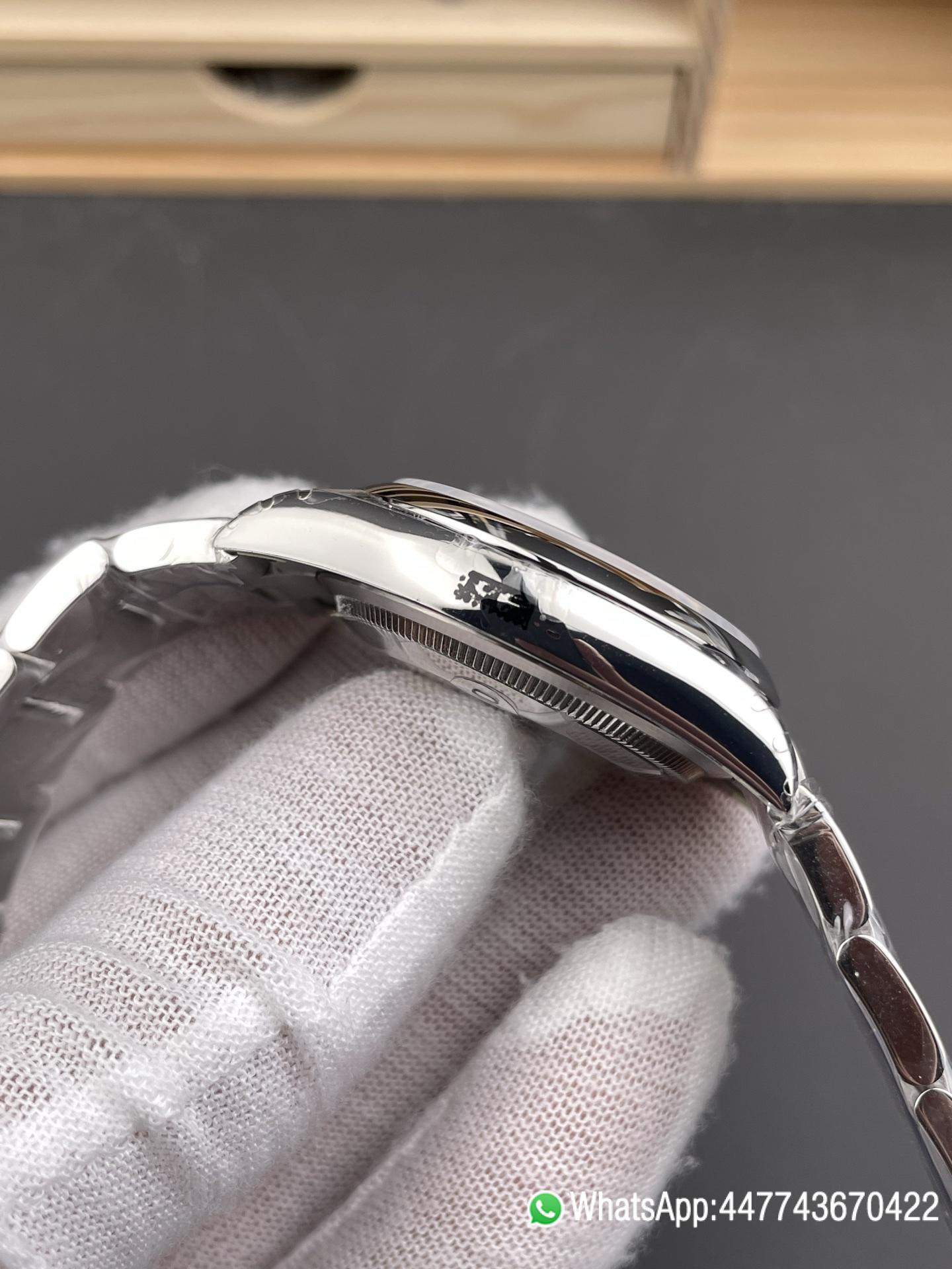 Super Clone Watch Datejust 36 Wimbledon Ref 126200 Gray Dail with Roma Hour Markers Smooth Bezel DanDong 3235 Movement 72 Hours PW 05 Super Clone Watch Datejust 36 Wimbledon Ref 126200 Gray Dail with Roma Hour Markers Smooth Bezel DanDong 3235 Movement 72 Hours PW 05