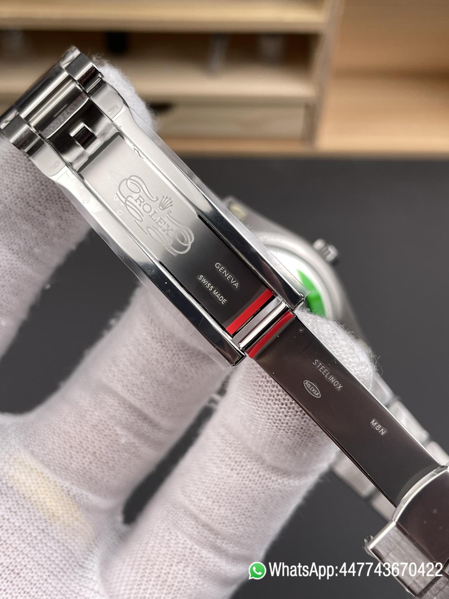 Super Clone Watch Datejust 36 Wimbledon Ref 126200 Gray Dail with Roma Hour Markers Smooth Bezel DanDong 3235 Movement 72 Hours PW 08 Super Clone Watch Datejust 36 Wimbledon Ref 126200 Gray Dail with Roma Hour Markers Smooth Bezel DanDong 3235 Movement 72 Hours PW 08