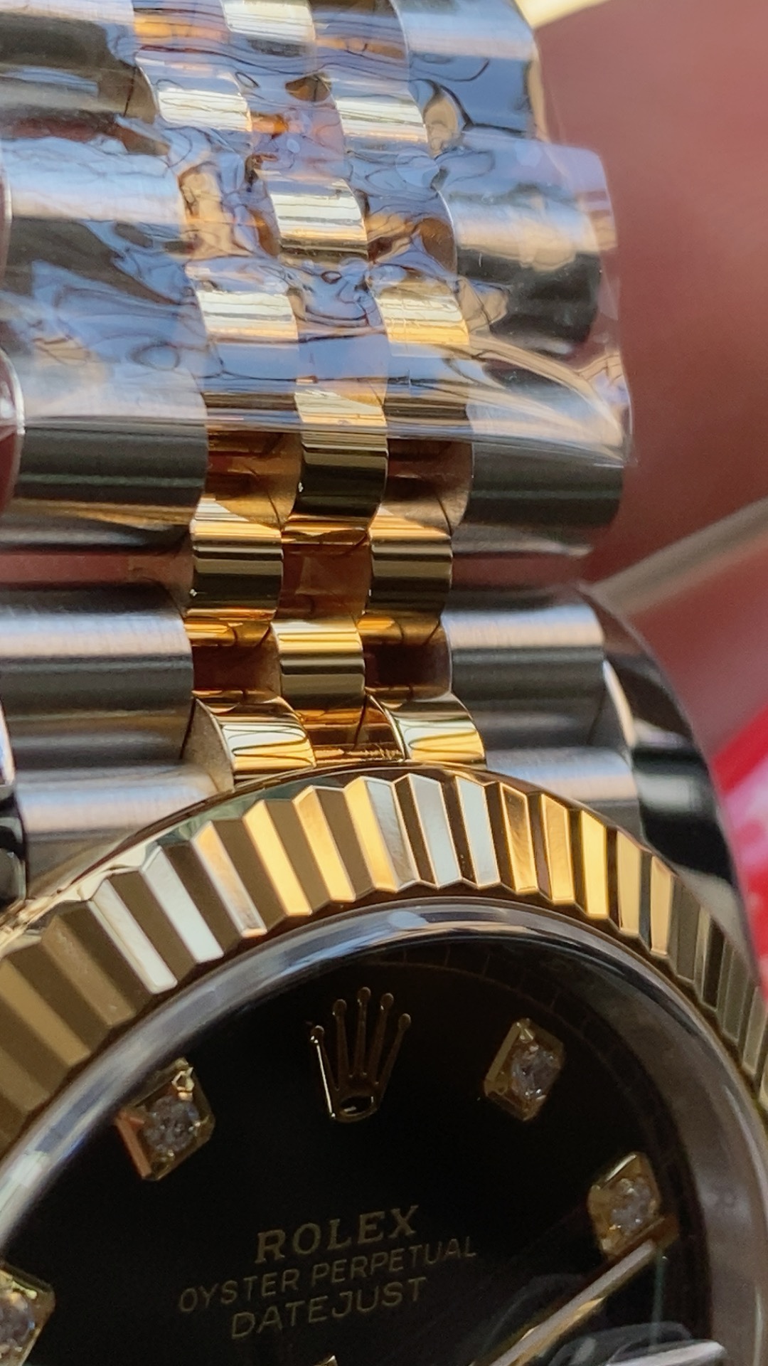 Victory Factory Watch Datejust 41mm Ref 126333 Oystersteel and Yellow Gold Black Dial with Diamonds Indexes DanDong 3235 Movement 06 Clean Factory Watch Datejust 41mm Ref 126333 Oystersteel and Yellow Gold Black Dial with Diamonds Indexes DanDong 3235 Movement 06