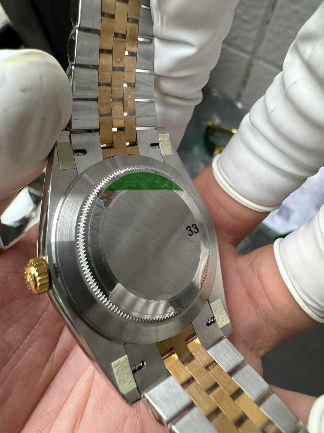 Victory Factory DateJust 41 126303 Wimbledon Slate Dial with Roma Indexes Yellow Gold Smooth Bezel Two Tone Jubilee Bracelet DD 3235 Movement 08 Clean Factory DateJust 41 126303 Wimbledon Slate Dial with Roma Indexes Yellow Gold Smooth Bezel Two Tone Jubilee Bracelet DD 3235 Movement 08