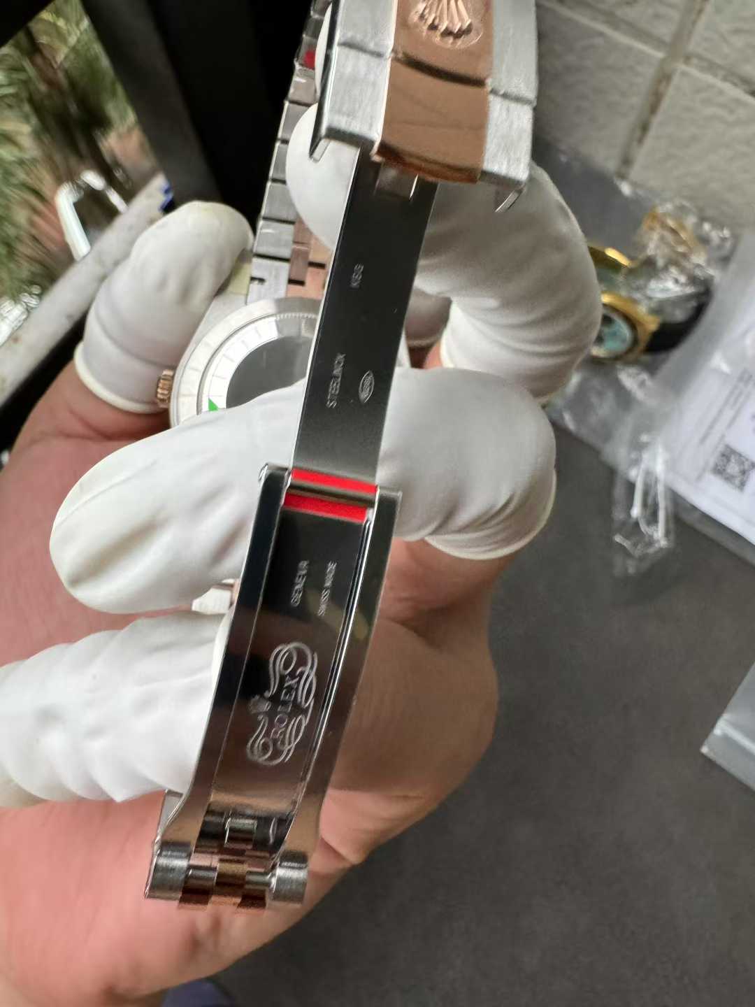 Victory Factory DateJust 41 126331 Wimbledon Slate Dial with Roma Indexes Rose Gold Smooth Bezel Two Tone Jubilee Bracelet DD 3235 Movement 08 Clean Factory DateJust 41 126331 Wimbledon Slate Dial with Roma Indexes Rose Gold Smooth Bezel Two Tone Jubilee Bracelet DD 3235 Movement 08