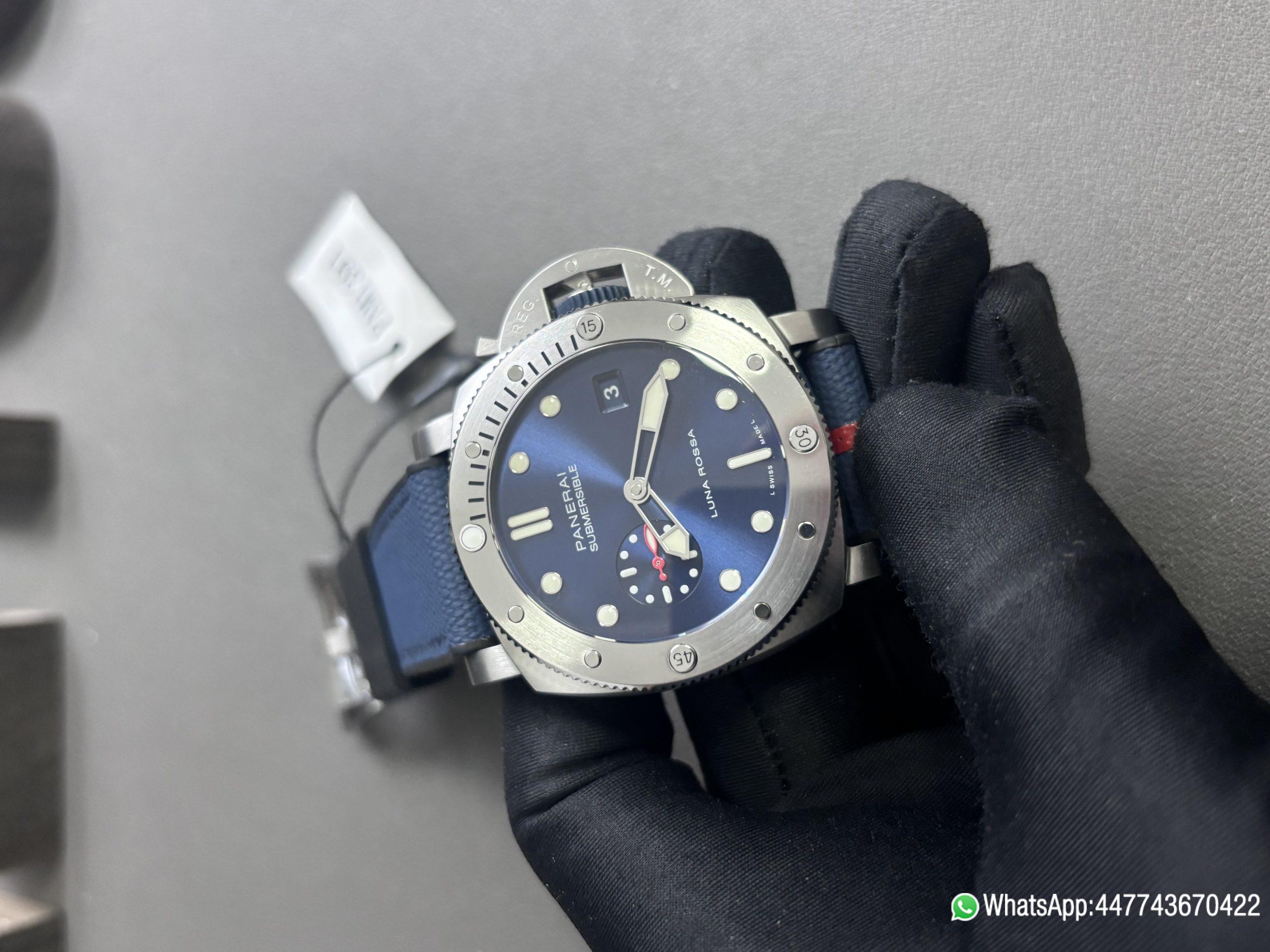 Super Clone Panerai Submersible QuarantaQuattro Luna Rossa PAM01391 0