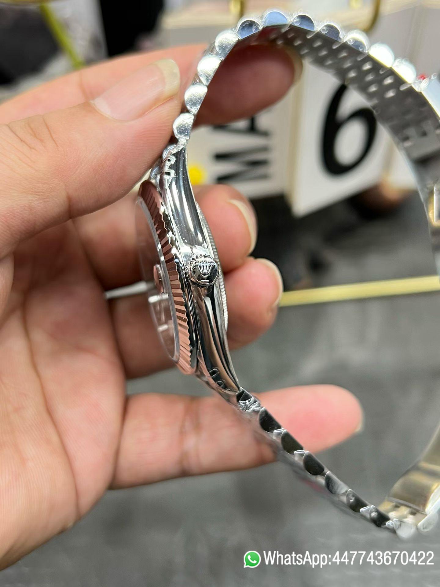 Super Clone Rolex DateJust 41 126334 0013 Grey Dial on Oyster Bracelet Superclone 3235 Movement 05 Super Clone Rolex DateJust 41 126334 0013 Grey Dial on Oyster Bracelet Superclone 3235 Movement 05