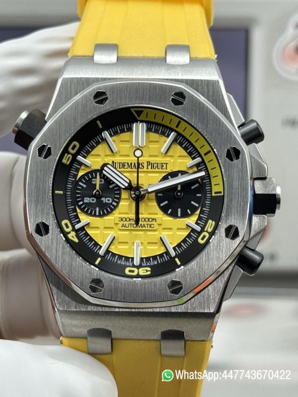Super Clone Watch AP0778C AP ROO 26703 SS RU Yellow MSF A3124 Mod 010 Super Clone Watch AP0778C AP ROO 26703 SS RU Yellow MSF A3124 Mod 010