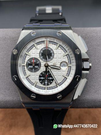 Super Clone Watch AP0894 AP ROO 26400 SSRU WhtBlk TKF A3126 Mod 00