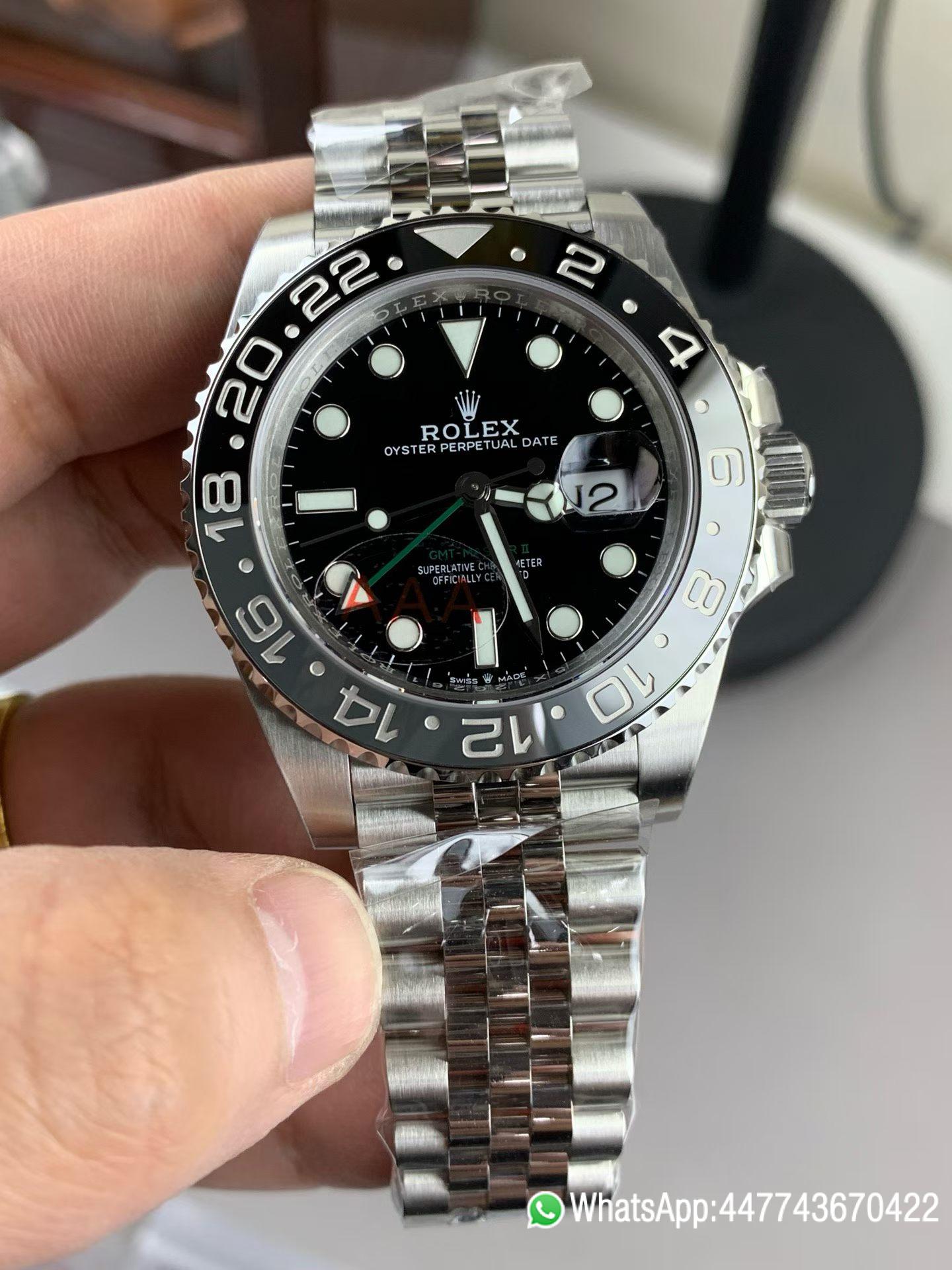 Super Clone Watch GMT Master II 126710 GRNR BlackGray Ceramic VSF Best Edition on Jubilee Bracelet JH3285 0 Super Clone Watch GMT Master II 126710 GRNR BlackGray Ceramic VSF Best Edition on Jubilee Bracelet JH3285 0