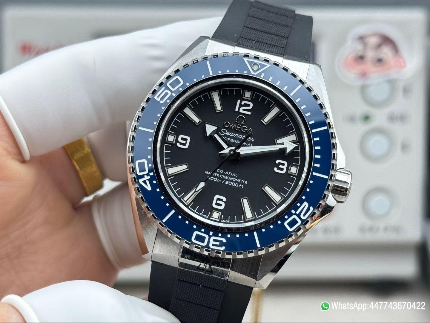 Super Clone Watch Omega New Seamaster Blue Dail 600m 02 Super Clone Watch Omega New Seamaster Blue Dail 600m 02