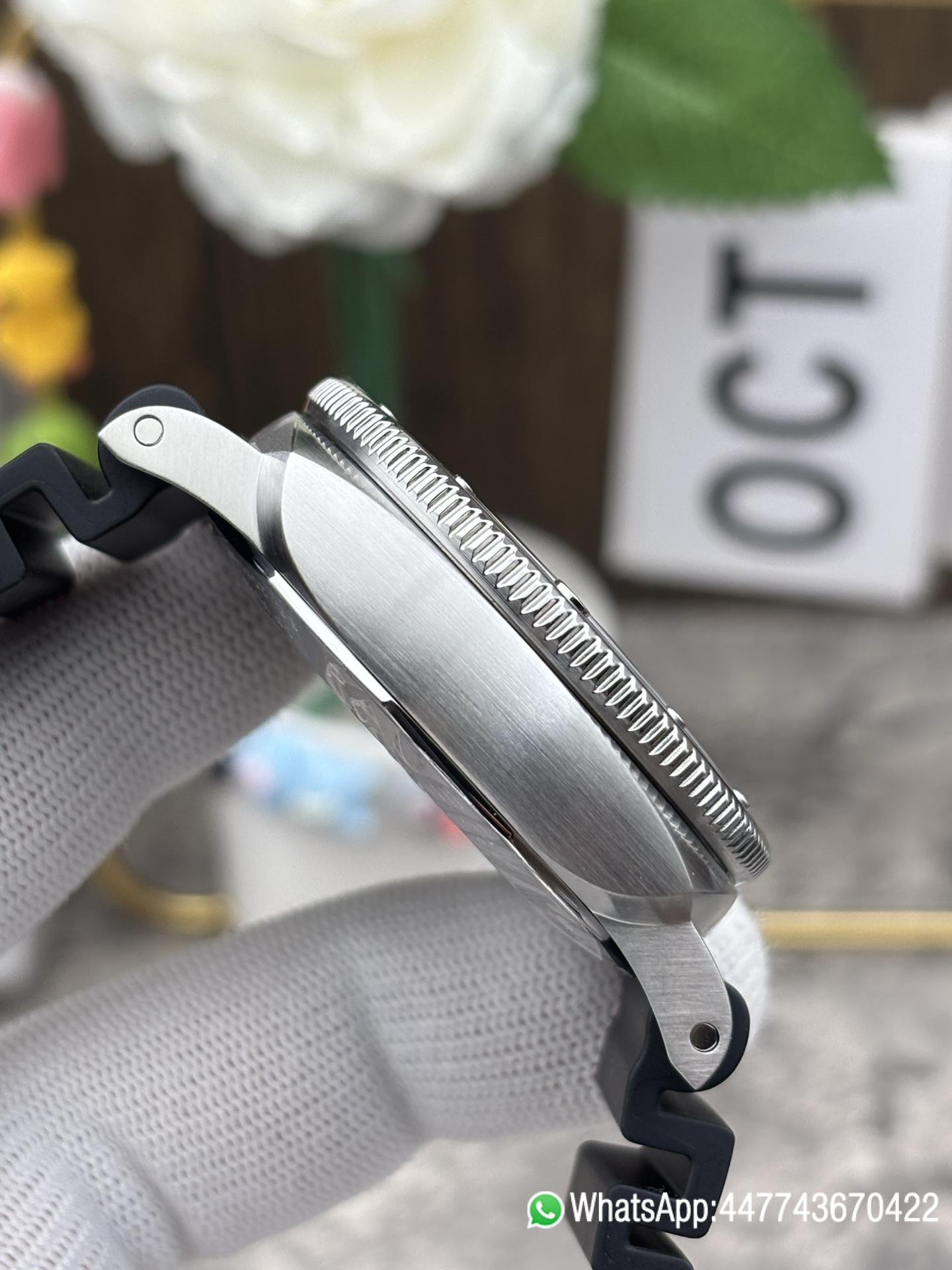 Super Clone Watch PAM1323 44mm Submersible VSF Best Edition Gray Dial on Rubber Strap 05 Super Clone Watch PAM1323 44mm Submersible VSF Best Edition Gray Dial on Rubber Strap 05