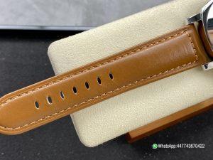 Super Clone Watch PAM778 W HWF 11 Best Edition White Dial on Brown Leather Strap A6497 08 Super Clone Watch PAM778 W HWF 11 Best Edition White Dial on Brown Leather Strap A6497 08