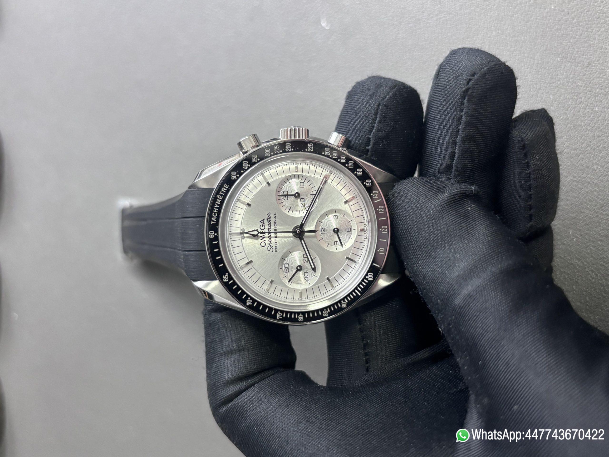 Super Clone Watch Speedmaster Moonwatch OMF Best Edition White Dial Manual Winding Chrono Movement 0 Super Clone Watch Speedmaster Moonwatch OMF Best Edition White Dial Manual Winding Chrono Movement 0