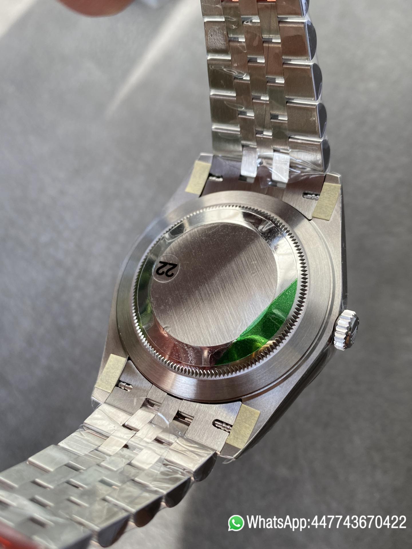 Super Clone Rolex DateJust 41 126300 0002 Blue Dial on Oyster Bracelet Dandong 3235 Movement 01 Super Clone Rolex DateJust 41 126300 0002 Blue Dial on Oyster Bracelet Dandong 3235 Movement 01