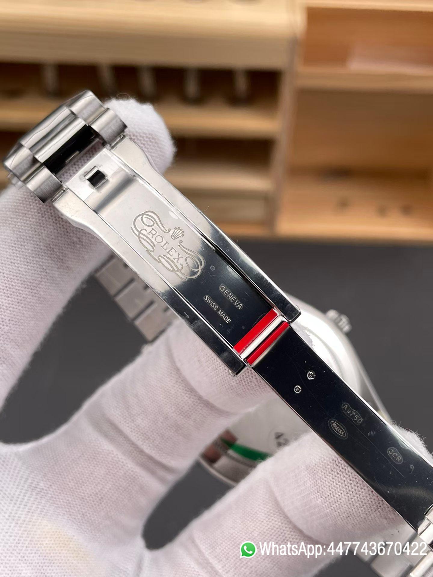 Super Clone VSF Rolex Day Date 40 SS RCF 11 Best Edition Black Stick Dial on President Bracelet Dandong 3255 06 Super Clone VSF Rolex Day Date 40 SS RCF 11 Best Edition Black Stick Dial on President Bracelet Dandong 3255 06