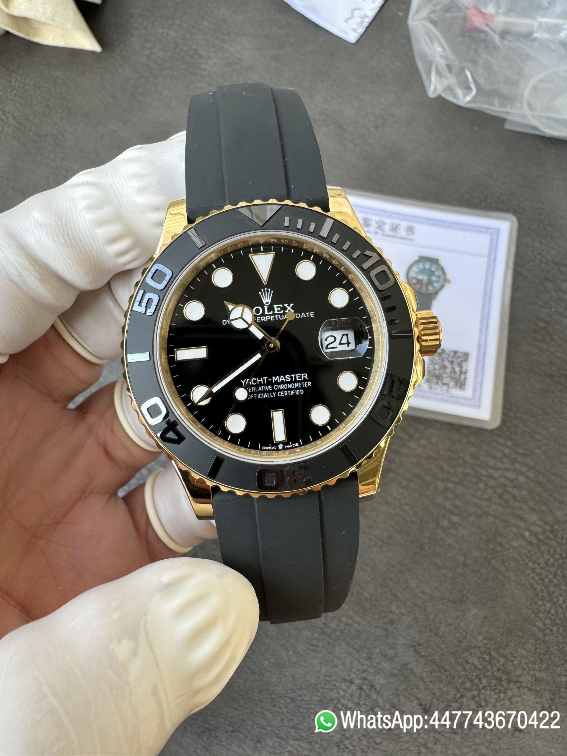 Super Clone Watch Rolex Yacht Master 116655 Watch 11 Best Edition Black Ceramic Bezel on Oysterflex Rubber Strap VS3135 01 Super Clone Watch Rolex Yacht Master 116655 Watch 11 Best Edition Black Ceramic Bezel on Oysterflex Rubber Strap VS3135 01