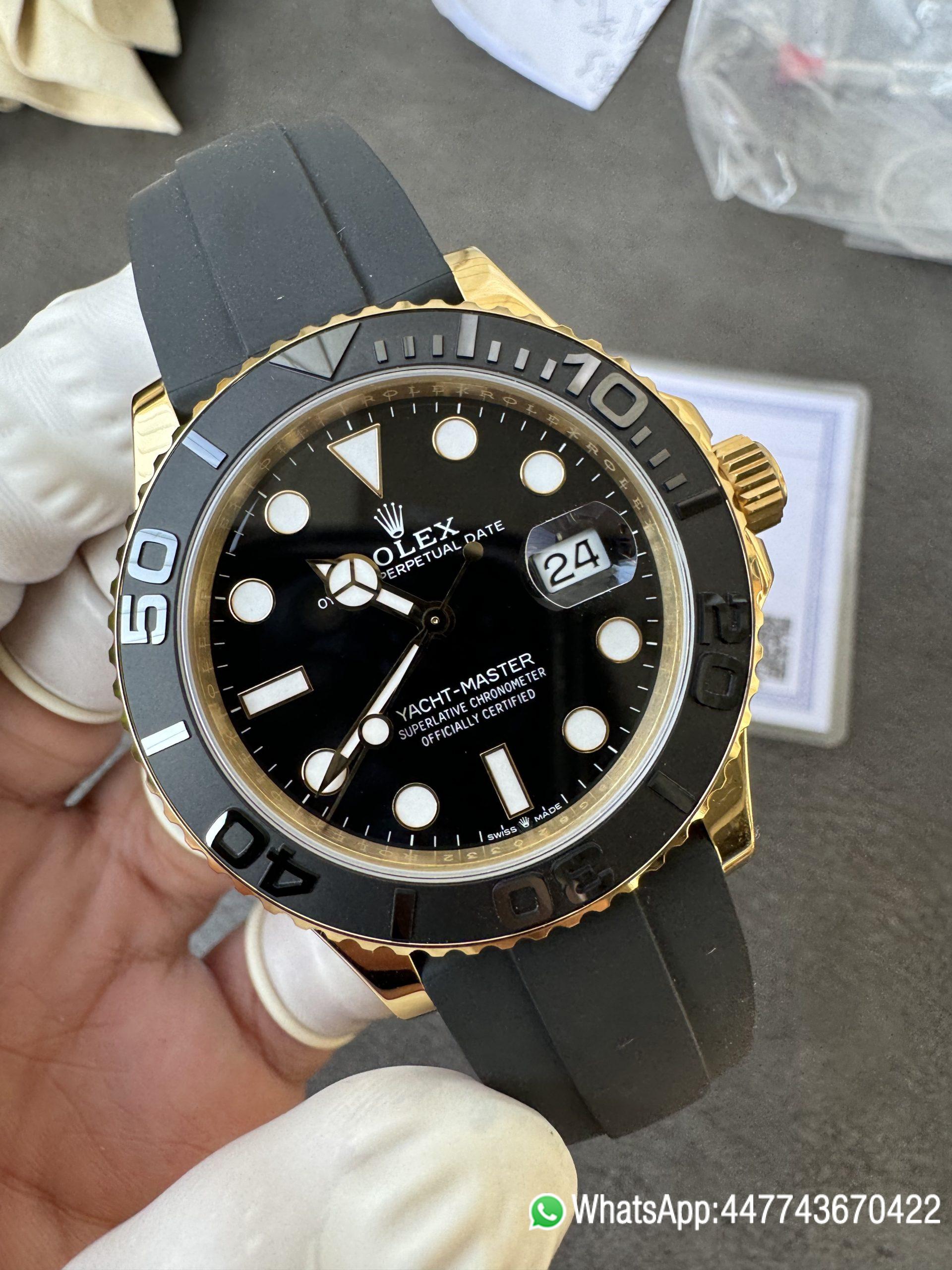 Super Clone Watch Rolex Yacht Master 116655 Watch 11 Best Edition Black Ceramic Bezel on Oysterflex Rubber Strap VS3135 02 Super Clone Watch Rolex Yacht Master 116655 Watch 11 Best Edition Black Ceramic Bezel on Oysterflex Rubber Strap VS3135 02